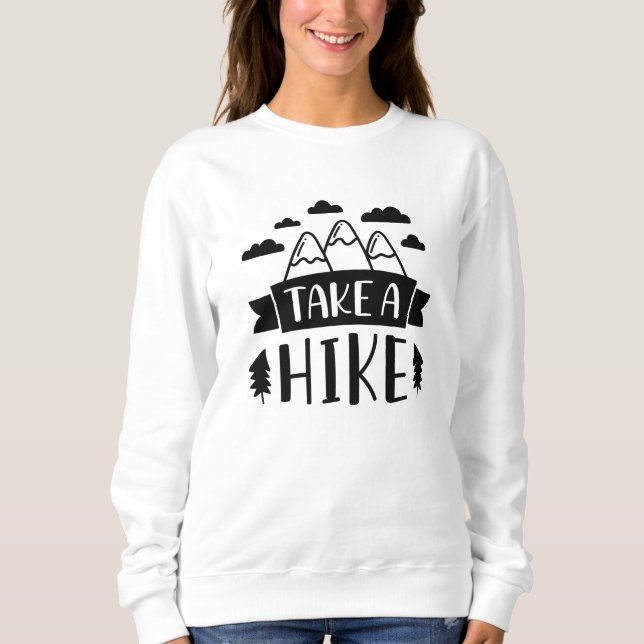 Wandern Sweatshirt (Vorderseite)