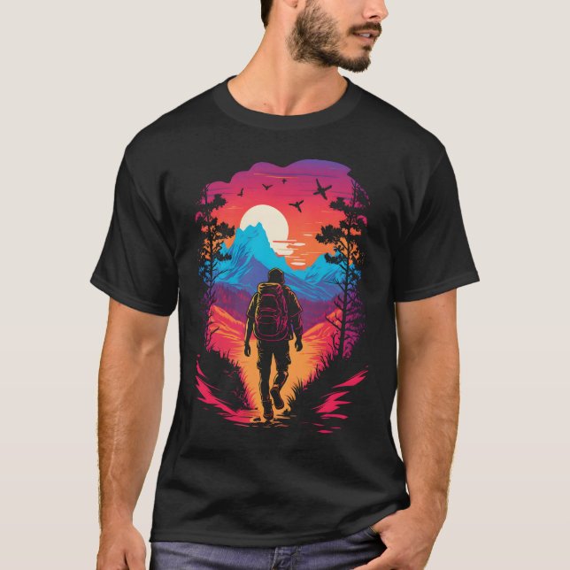 Wandern T-Shirt (Vorderseite)