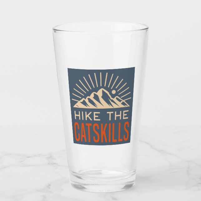 Wandern The Catskills New York Sunburst Glas (Vorderseite)