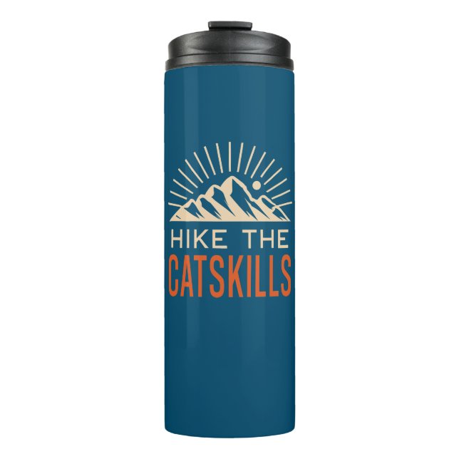 Wandern The Catskills New York Sunburst Thermosbecher (Vorderseite)