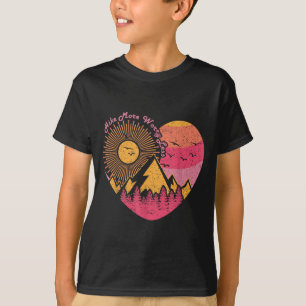 Wandern Trekking wandern mehr sorgen weniger  T-Shirt