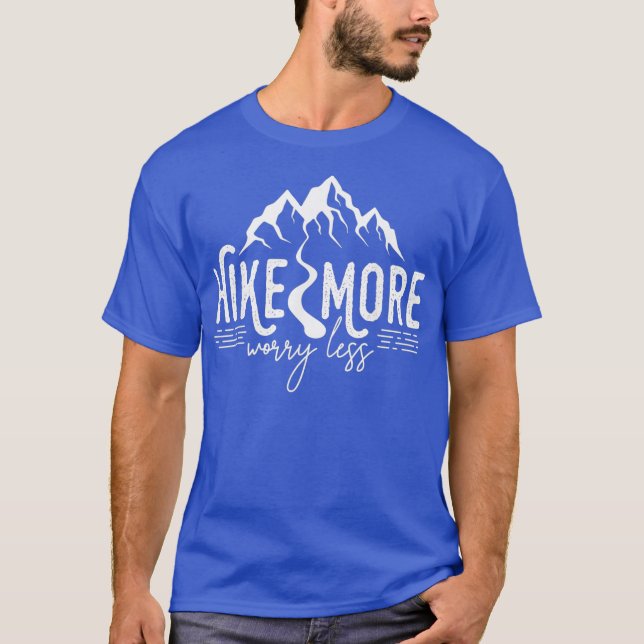 Wandern Tshirt Hiker Liebe Wandern Shirt (Vorderseite)