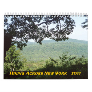 Wandern über Kalender New York 2011