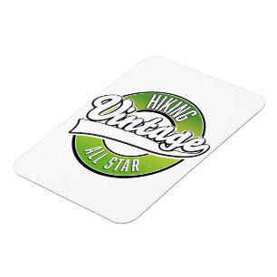 Wandern Vintag Magnet