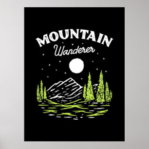 Wandern Wanderer Poster