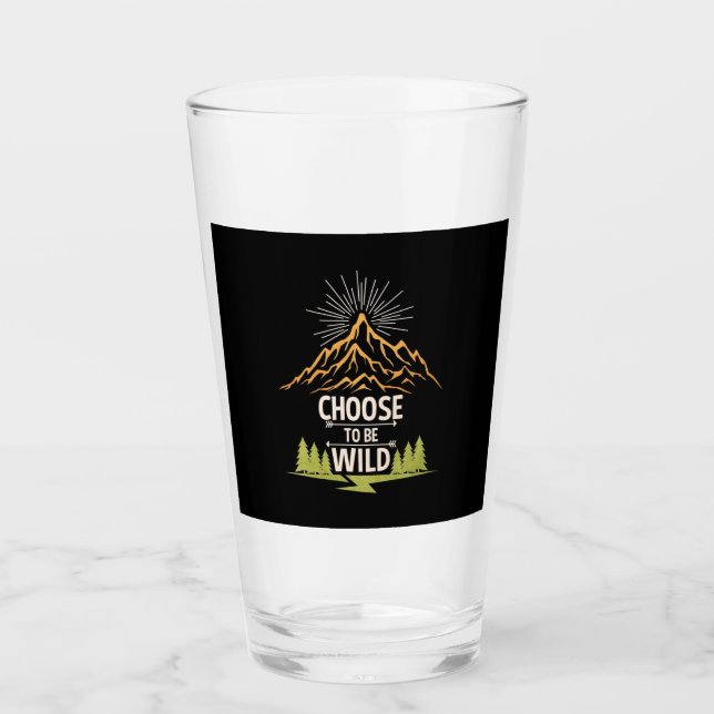 Wandern: Wild sein Glas (Vorderseite)
