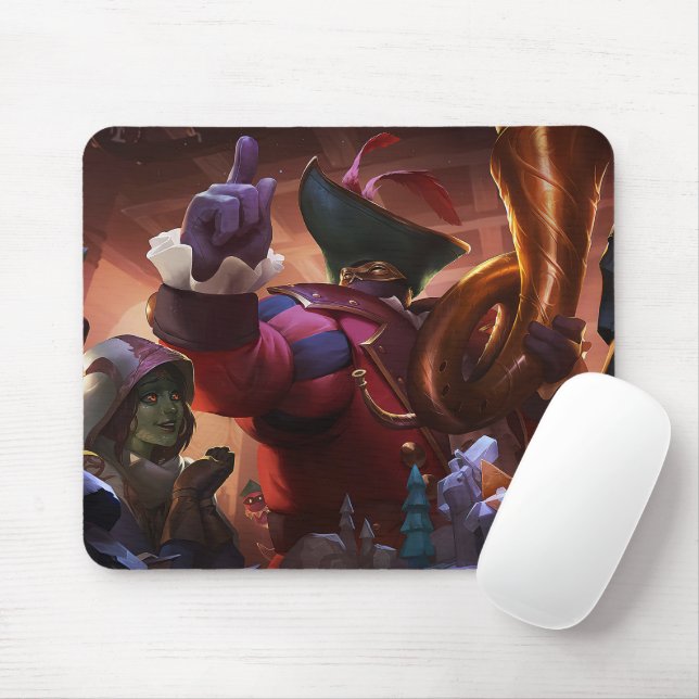 Wandernde Caretaker Gaming Mousepad | Personalisie (Mit Mouse)