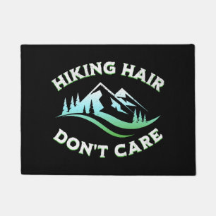 Wandernde Haare sind egal Fußmatte