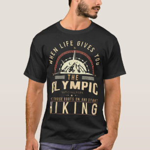 Wandernde Männer und Frauen im Olympic National Pa T-Shirt