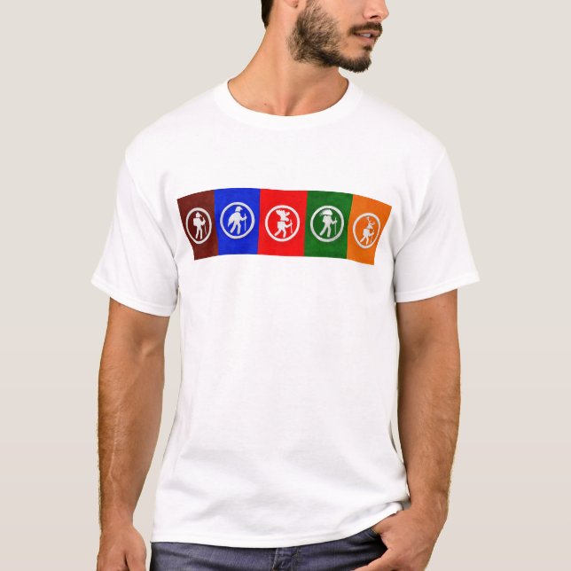 Wandernde Tiere T-Shirt (Vorderseite)