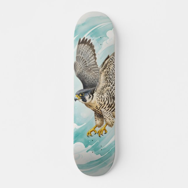 Wandernder Falke Skateboard (Vorne)