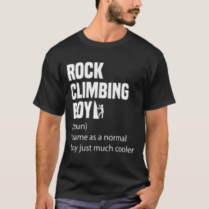 Wandernder Junge Wörterbuch-Definition Lustig Spor T-Shirt
