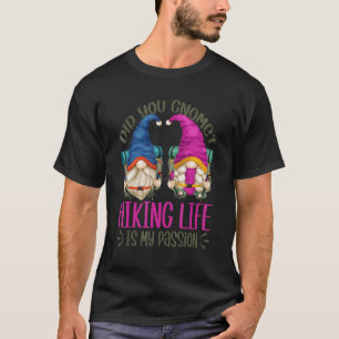 Wandernder Papa und wandernde Mama Gnome für Campi T-Shirt