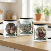 Wandernder und Kaffee-Papa | Vintage-Fotografie zu
