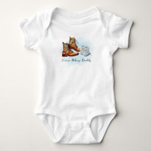Wanderschuhe für zukünftige Wanderfreunde Baby Sti Strampler