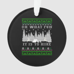 Wanderspass Ugly Weihnachten Ornament