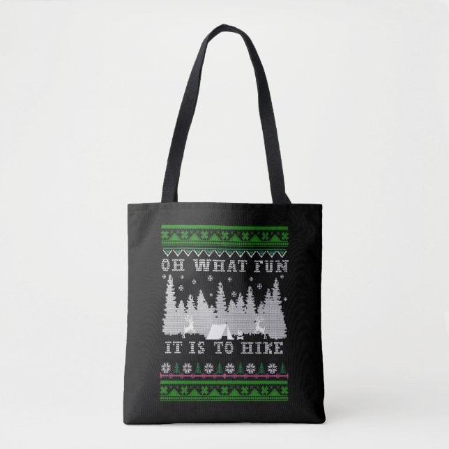Wanderspass Ugly Weihnachten Tasche (Vorderseite)