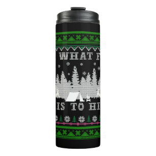 Wanderspass Ugly Weihnachten Thermosbecher