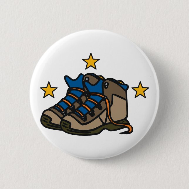 Wanderstiefel Button (Vorderseite)