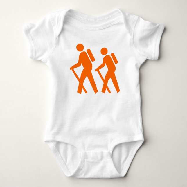 Wandersymbol Baby Strampler (Vorderseite)