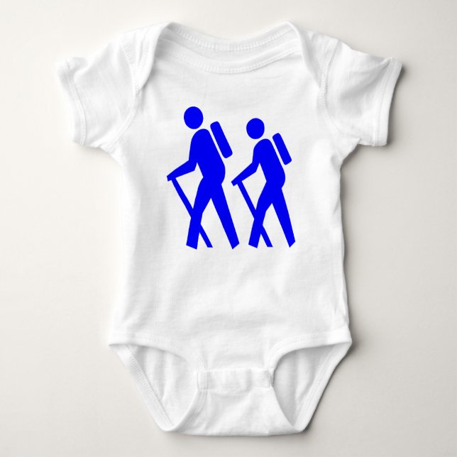 Wandersymbol Baby Strampler (Vorderseite)