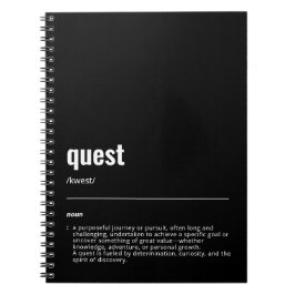 WanderTag - Carnet noir Quest