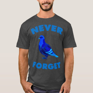 Wandertaube Vergessen Sie nie die Fluggastdaten 3 T-Shirt