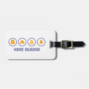 Wanderung Alaska Gepäckanhänger