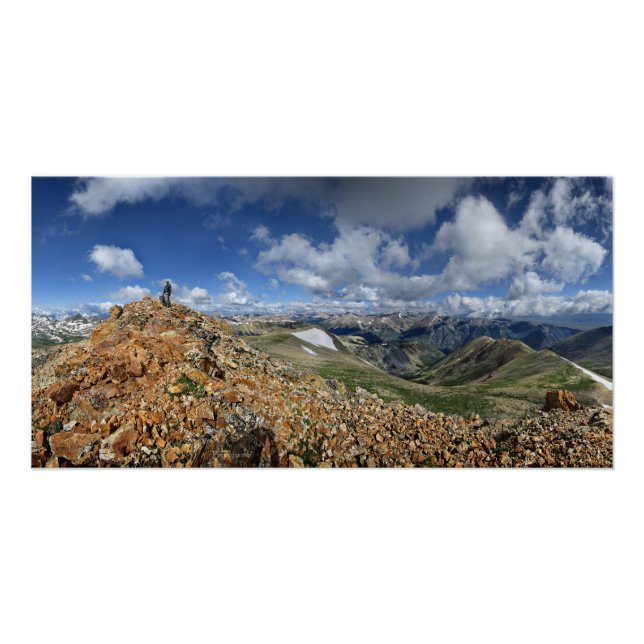 Wanderung auf dem Belford - Collegiate Peaks - Col Poster (Vorderseite)
