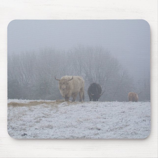 Wanderung des Winter-DSCF0832 Mousepad (Vorne)