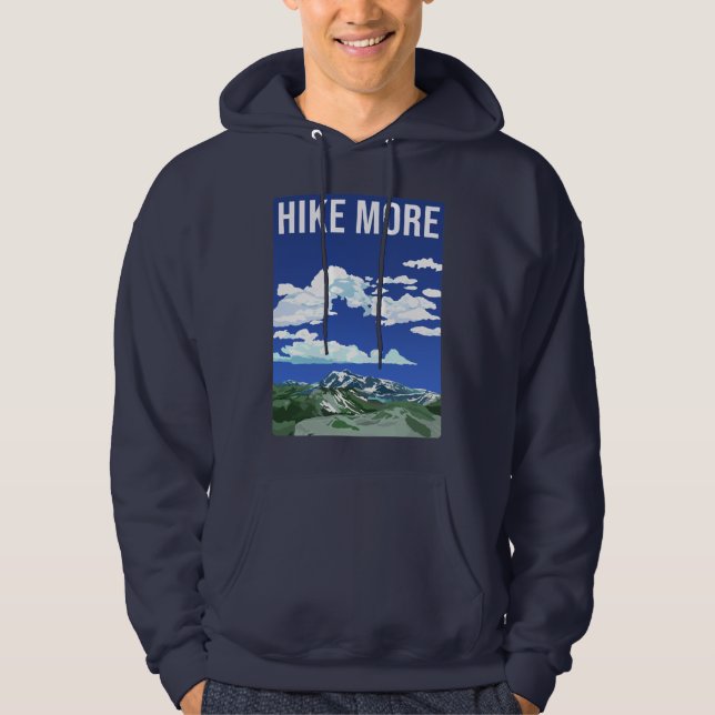 Wanderung Mehr Hoodie (Vorderseite)