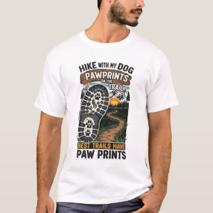 Wanderung mit meinem Hund-Drucke auf dem Trail-Boo T-Shirt