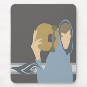Wanderung Skater Mousepad