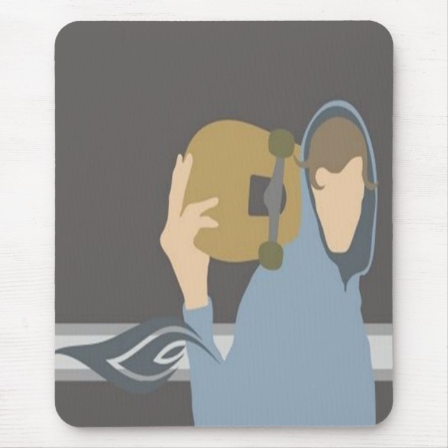 Wanderung Skater Mousepad (Vorne)