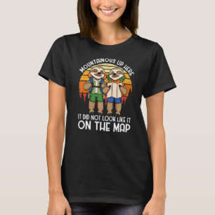 Wanderung Sloth Mountaine sah nicht aus wie auf de T-Shirt