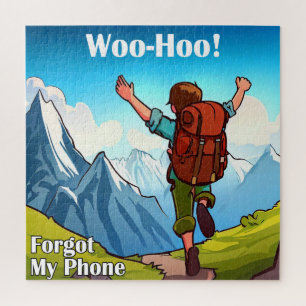 Wanderung Woo-Hoo hat mein Telefon vergessen