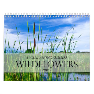 Wanderung zwischen den Sommerkalender der Wildblum Kalender