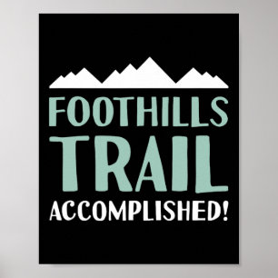 Wanderweg Foothills Trail und Rucksacktouren in No Poster