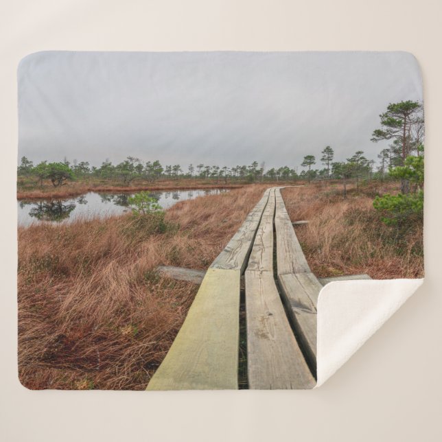 Wanderweg im Sumpf Sherpadecke (Vorderseite (Horizontal))