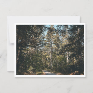 Wanderweg Postkarte