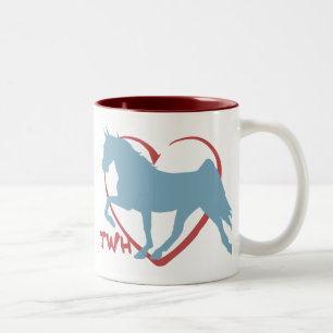 Wanderweg Zweifarbige Tasse