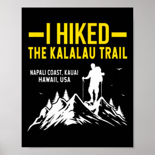 Wanderwege Geschenke Und Shirts Ich Wanderte Den K Poster
