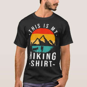 Wanderwege und Wanderfrauen Das ist mein Wanderlag T-Shirt