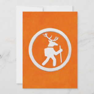 Wanderwegmarkierung Einladung