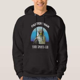 Wandfalke Schnelle Geschwindigkeit Meme Männer Fra Hoodie