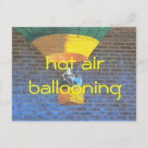 Wandgemälde in Danville il Postkarte