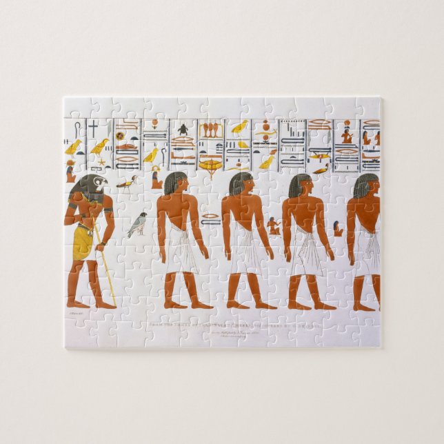Wandgemälde von den Gräbern der Könige bei Thebes, (Horizontal)