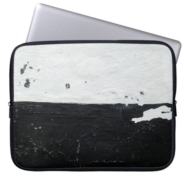 Wandgrunge mit schmutziger Textur Laptopschutzhülle (Vorderseite)