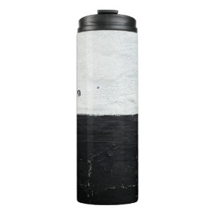 Wandgrunge mit schmutziger Textur Thermosbecher