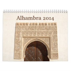 Wandkalender Alhambras 2014
